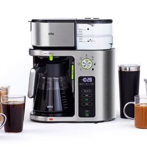 Braun Multi serve coffee machine. Box NEVER opened